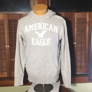 American Eagle men’s hoodie small gray